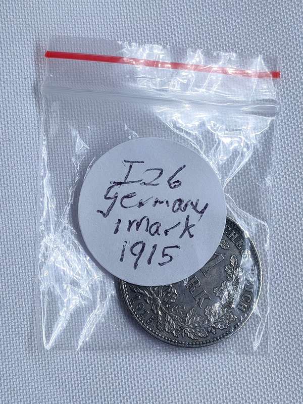 Deutsches Reich 1915: 1 Mark (.900):