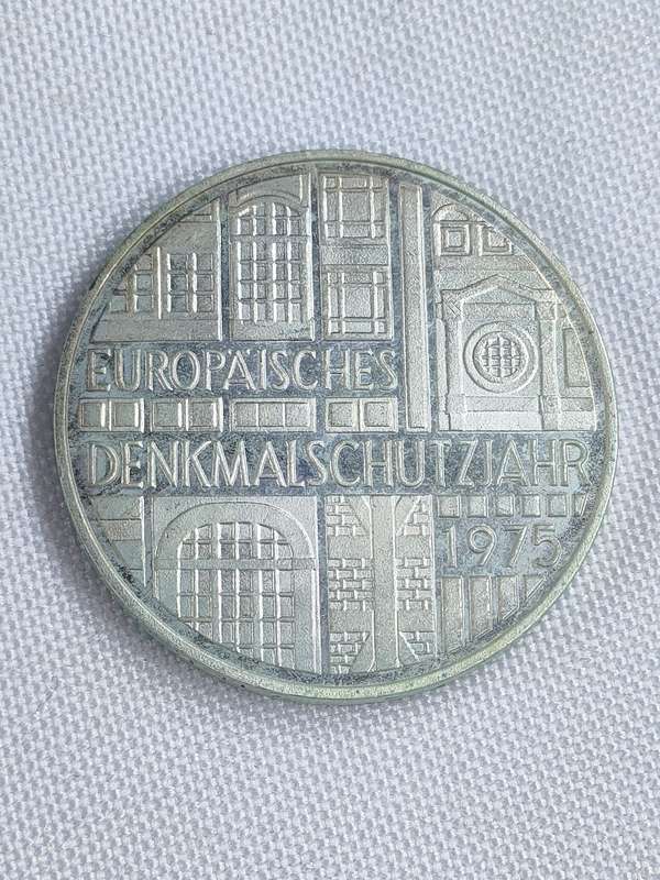 Bundesrepublik Deutschland 1975: 5 Mark (.625): Non-circulating coin