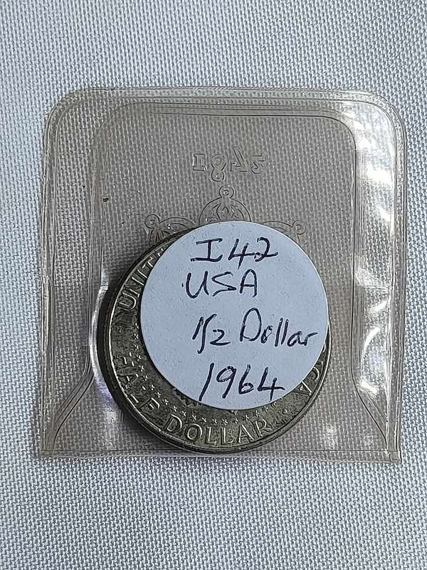 USA 1964: Kennedy Half Dollar (.900): Authorized by Congress following the JFK assassination