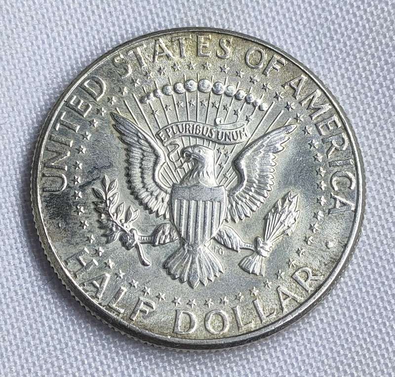 USA 1964: Kennedy Half Dollar (.900): Authorized by Congress following the JFK assassination