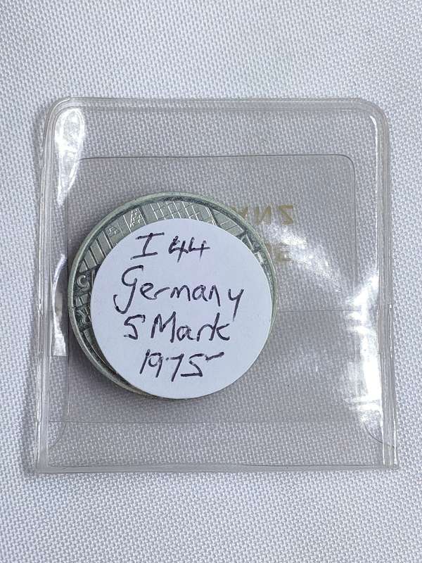Bundesrepublik Deutschland 1975: 5 Mark (.625): Non-circulating coin