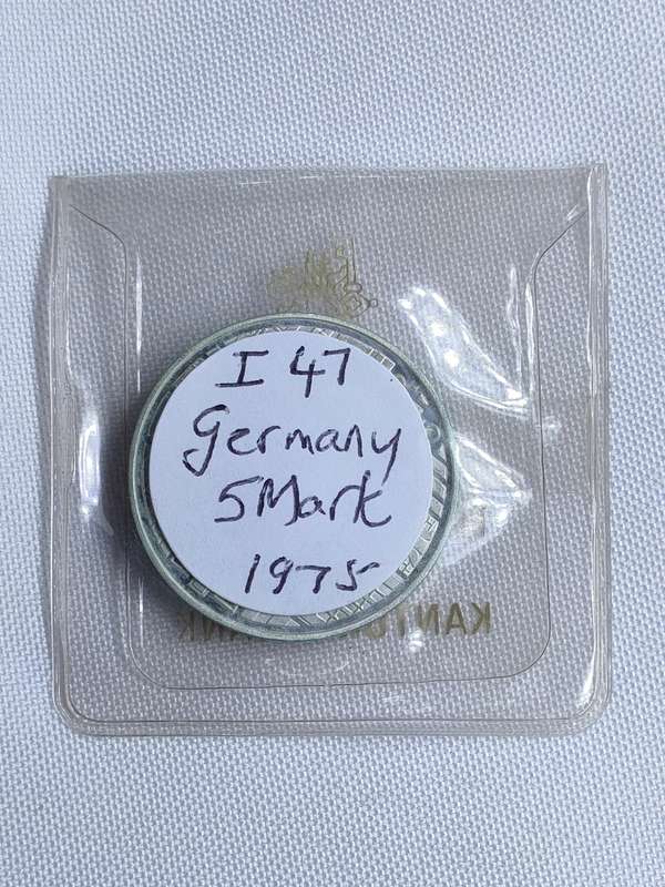 Bundesrepublik Deutschland 1975: 5 Mark (.625): Non-circulating coin
