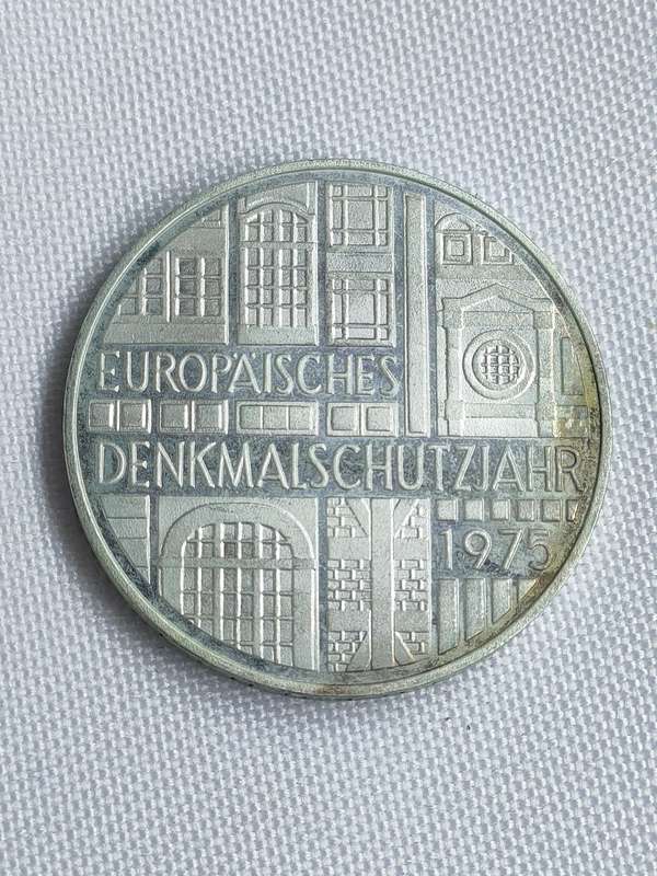 Bundesrepublik Deutschland 1975: 5 Mark (.625): Non-circulating coin