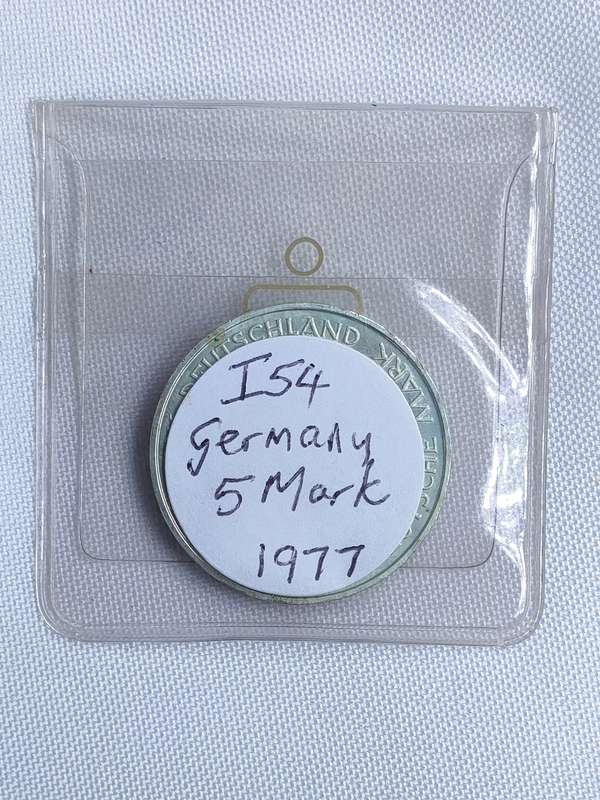 Bundesrepublik Deutschland 1977: 5 Mark (.625): CF Gauss: Non-circulating coin