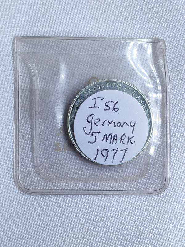 Bundesrepublik Deutschland 1977: 5 Mark (.625): Heinrich von Kleist: Non-circulating coin