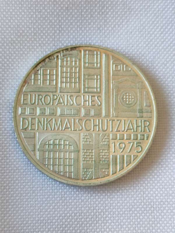 Bundesrepublik Deutschland 1975: 5 Mark (.625):: Non-circulating coin