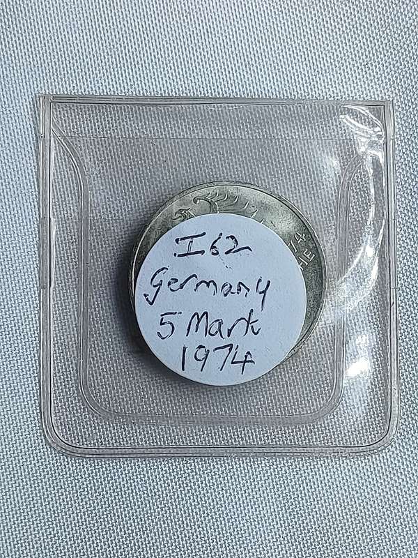 Bundesrepublik Deutschland 1974: 5 Mark (.625): Immanuel Kant: Non-circulating coin