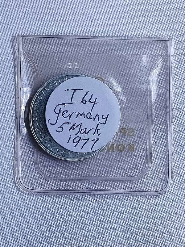 Bundesrepublik Deutschland 1974: 5 Mark (.625): Non-circulating coin