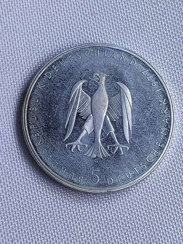Bundesrepublik Deutschland 1974: 5 Mark (.625): Non-circulating coin