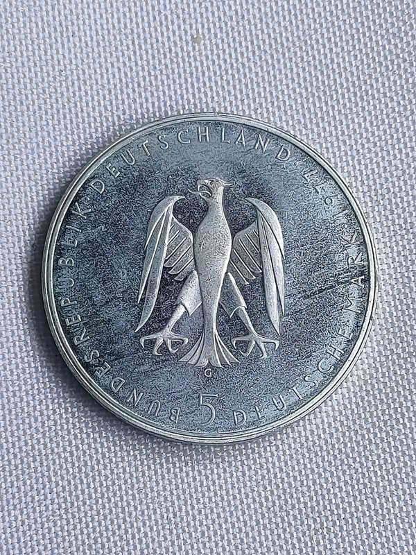 Bundesrepublik Deutschland 1977: 5 Mark (.625): Heinrich von Kleist: Non-circulating coin