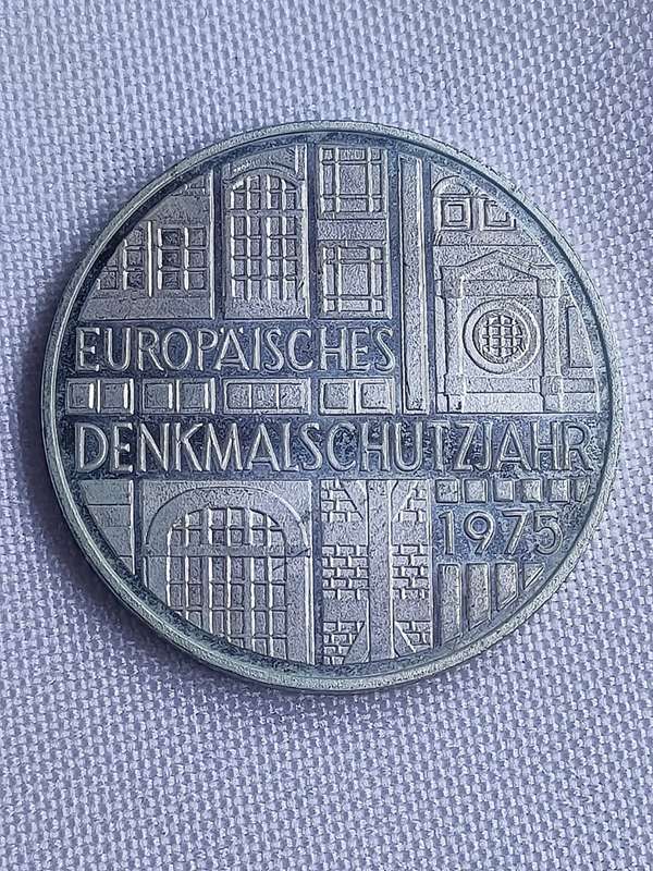 Bundesrepublik Deutschland 1975: 5 Mark (.625):: Non-circulating coin