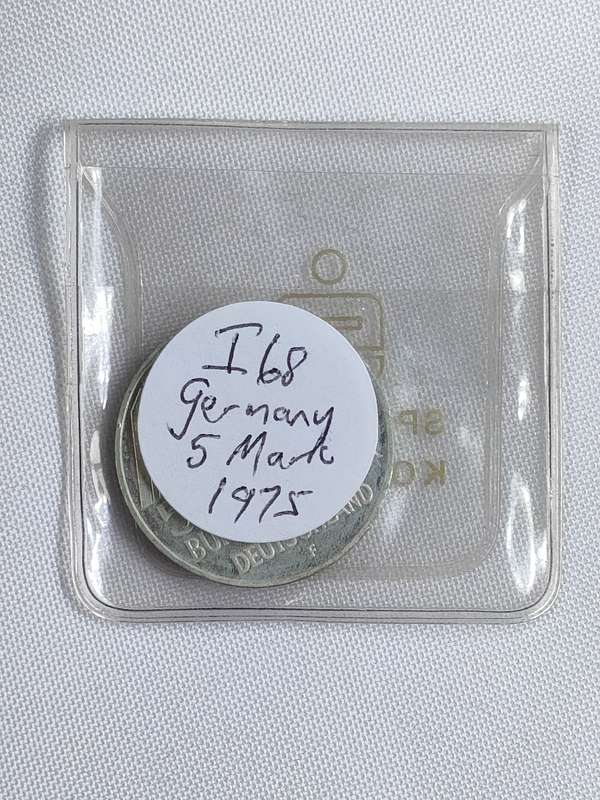 Bundesrepublik Deutschland 1975: 5 Mark (.625): Non-circulating coin