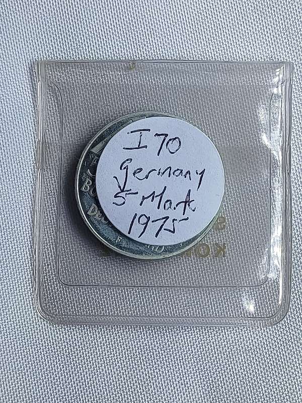 Bundesrepublik Deutschland 1977: 5 Mark (.625): CF Gauss: Non-circulating coin