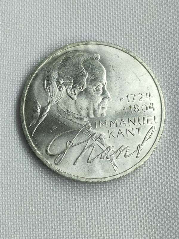 Bundesrepublik Deutschland 1977: 5 Mark (.625): Heinrich von Kleist: Non-circulating coin