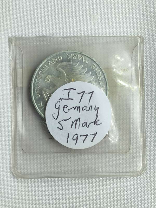 Bundesrepublik Deutschland: 5 Mark (.625): CF Gauss: Non-circulating coin
