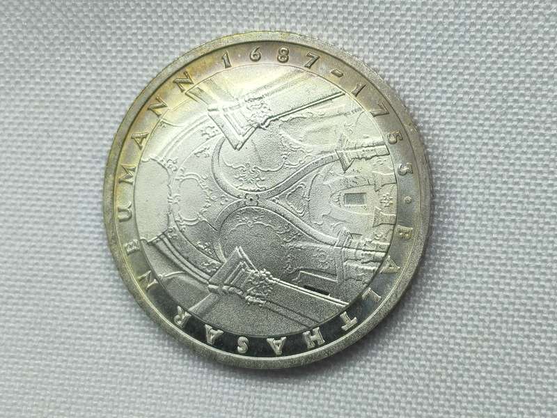 Bundesrepublik Deutschland 1978: 5 Mark (.625): Balthasar Neumann: Non-circulating coin