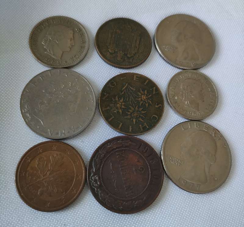 International coin lot dating back to 1916