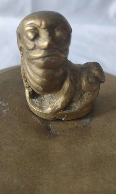 Old Brass Incense Burner/Censer in excellent condition: H: 350: W:250mm