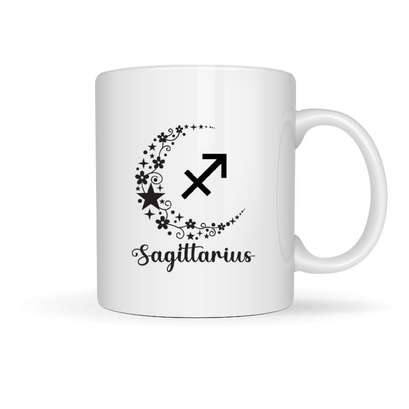 Printed Mug -Zodiac - Sagittarius