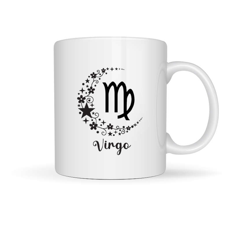 Printed Mug -Zodiac - Virgo