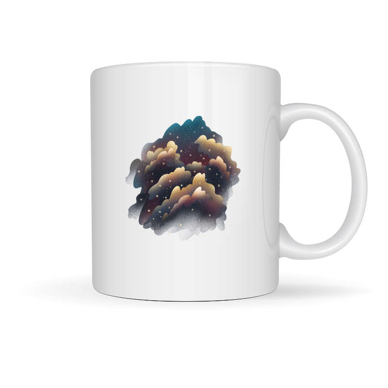 Printed Mug -Star's