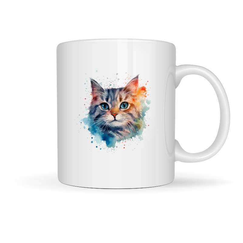 Printed Mug -Cat