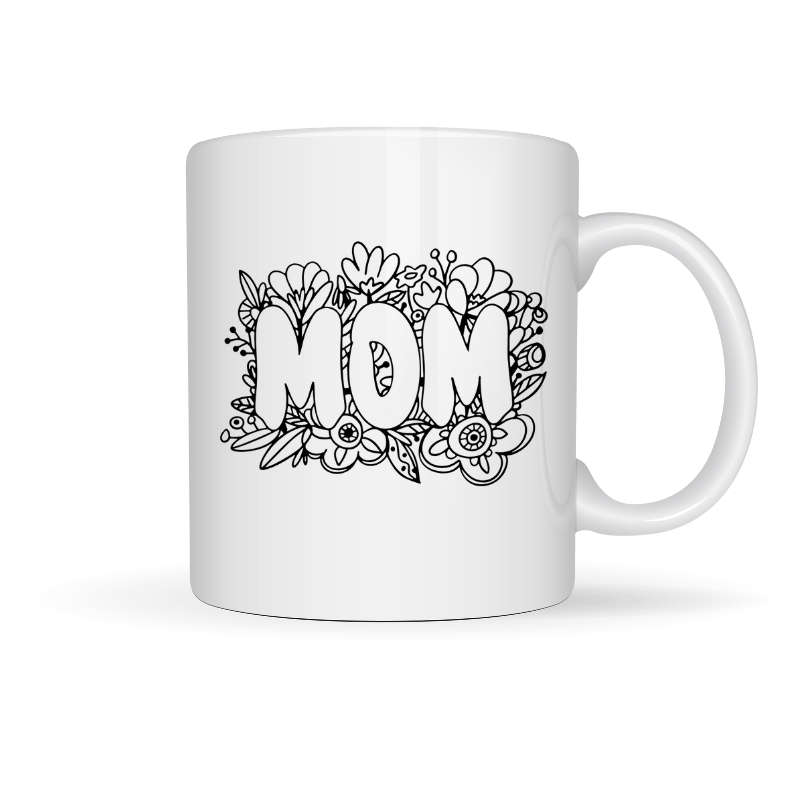 Printed Mug -Mom Printed Mug