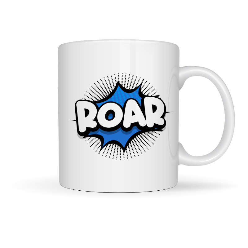 Printed Mug -Roar Printed Mug