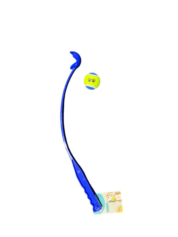 Dog Tennis Ball Chucker - Blue