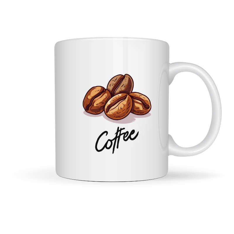 Printed Mug -Coffee Printed Mug