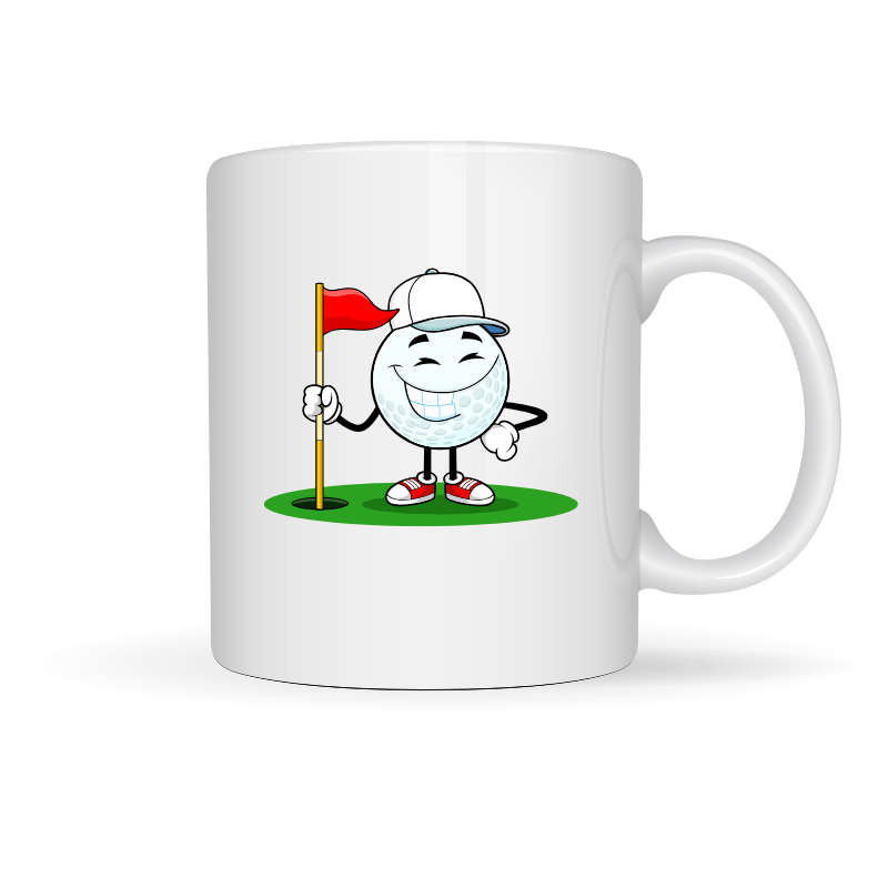 Printed Mug - Happy Golf Day
