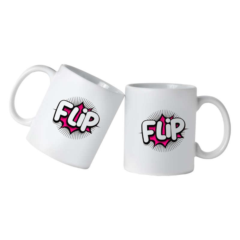 Printed Mug -Flip Printed Mug