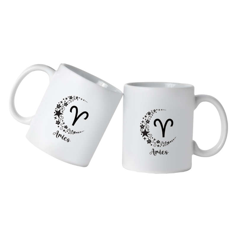 Printed Mug -Zodiac - Aries