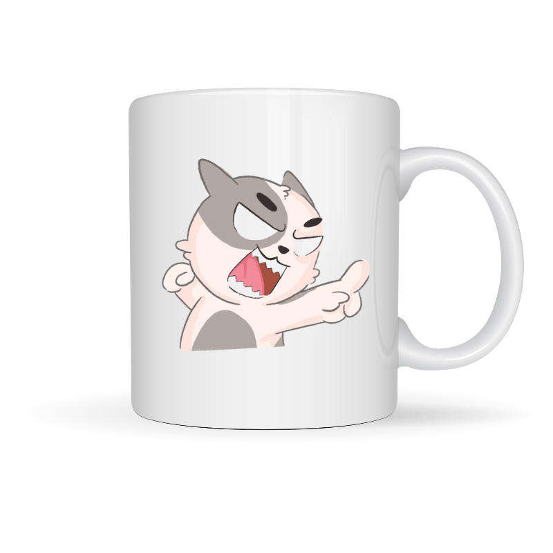 Printed Mug -Cat  (C)