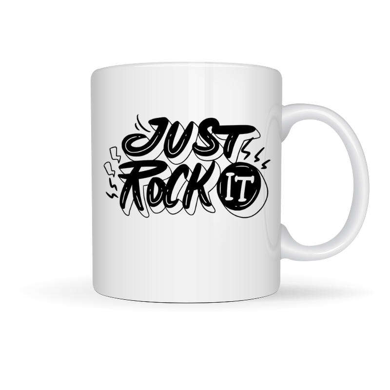 Printed Mug - Just Rock It