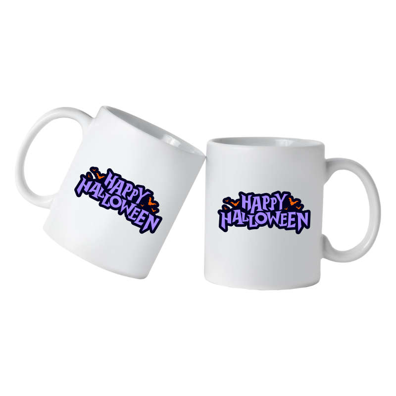 Printed Mug - Happy Halloween