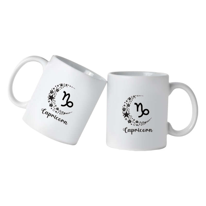 Printed Mug -Zodiac - Capricorn