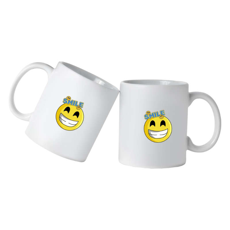 Printed Mug -Smile
