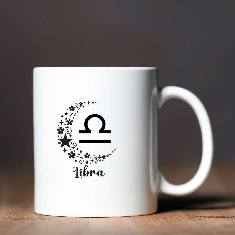 Printed Mug -Zodiac - Libra