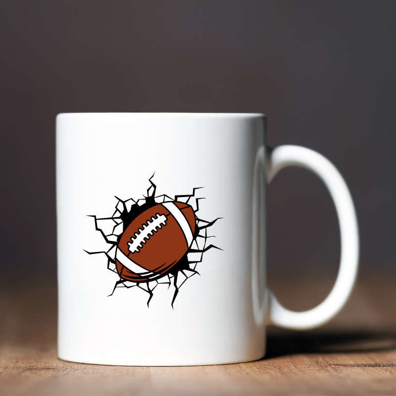 Printed Mug - FootBall