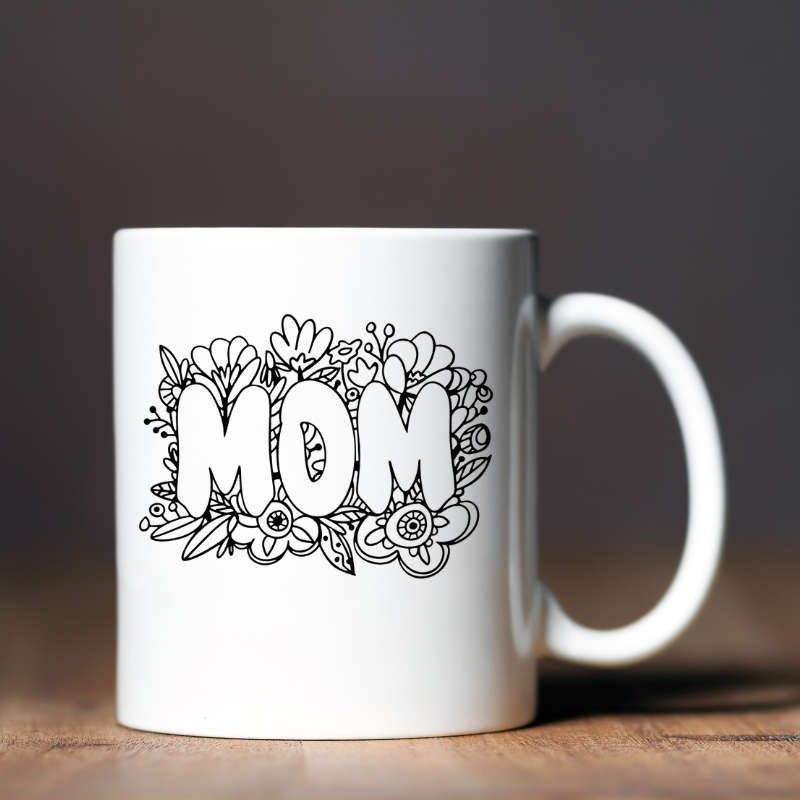 Printed Mug -Mom Printed Mug