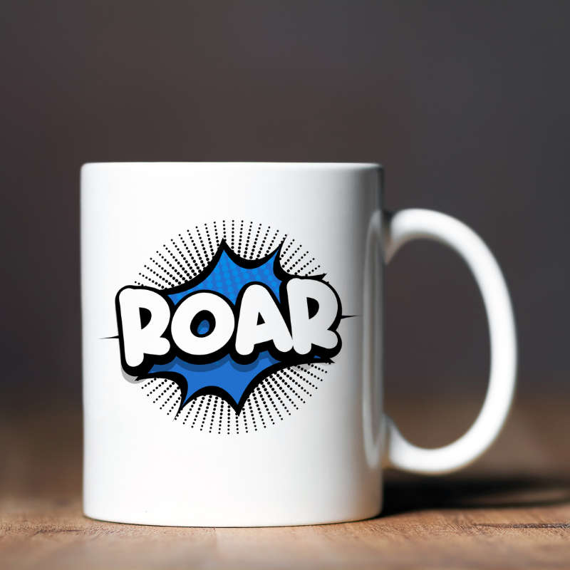Printed Mug -Roar Printed Mug
