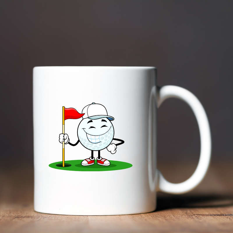 Printed Mug - Happy Golf Day