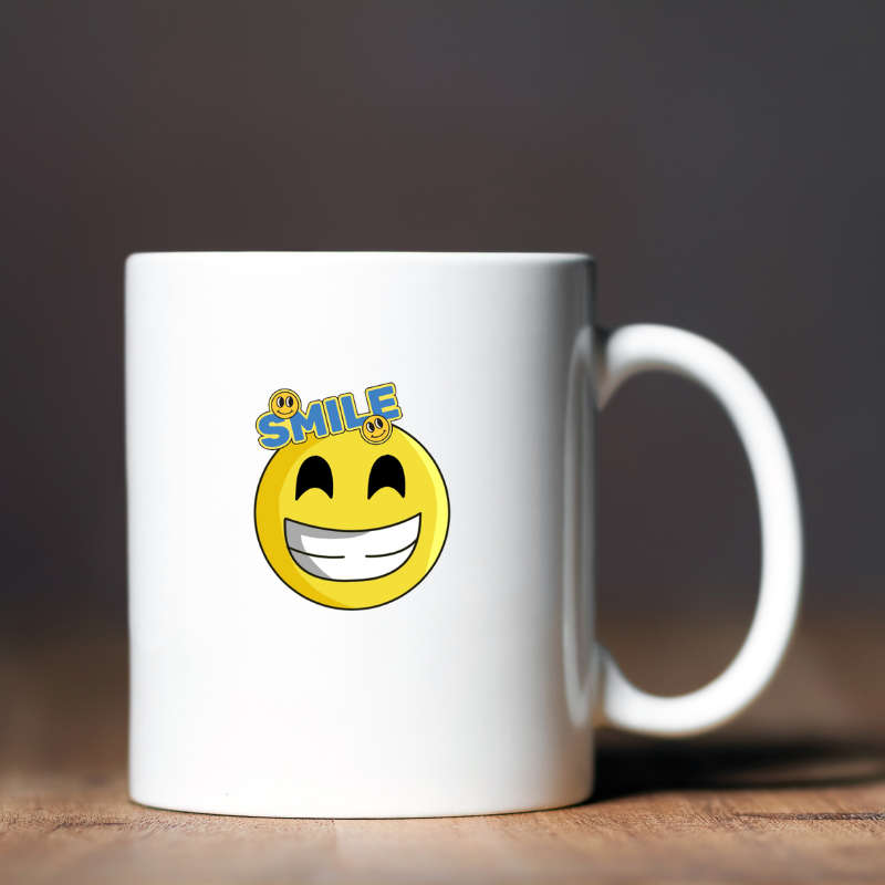 Printed Mug -Smile
