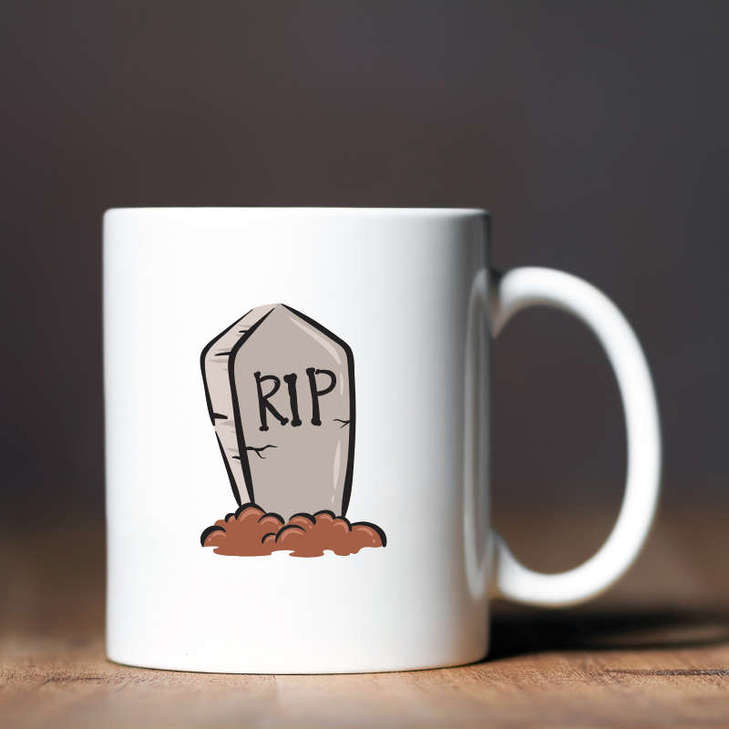 Printed Mug - RIP Halloween