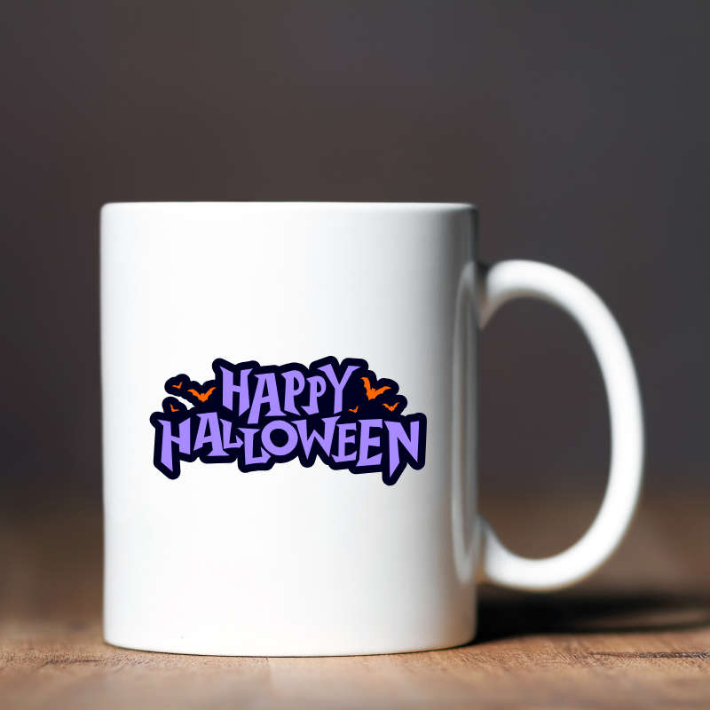 Printed Mug - Happy Halloween