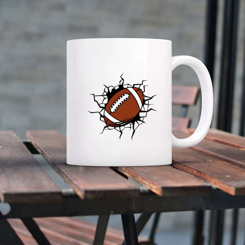 Printed Mug - FootBall