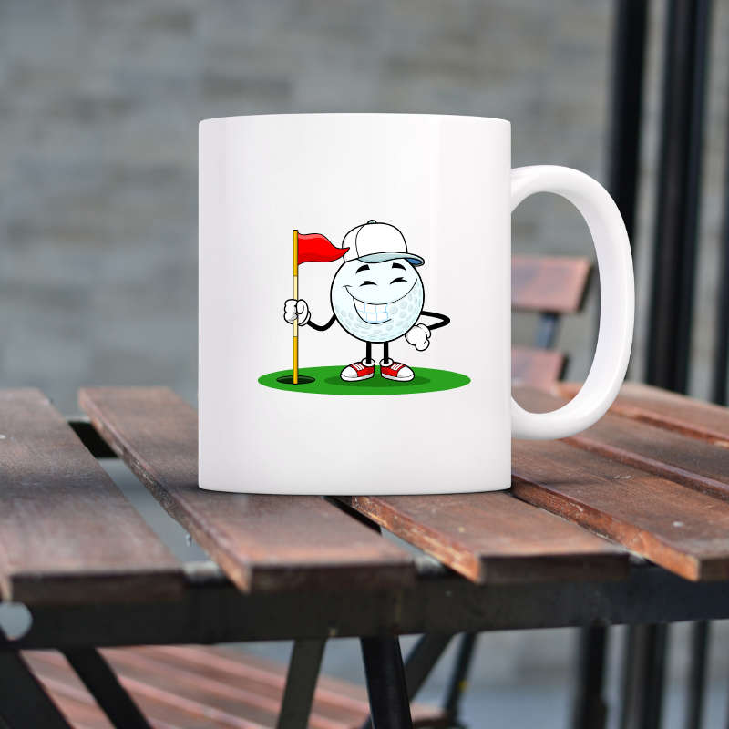 Printed Mug - Happy Golf Day