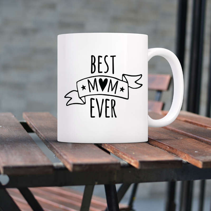 Printed Mug -Best Mom Ever Printed Mug