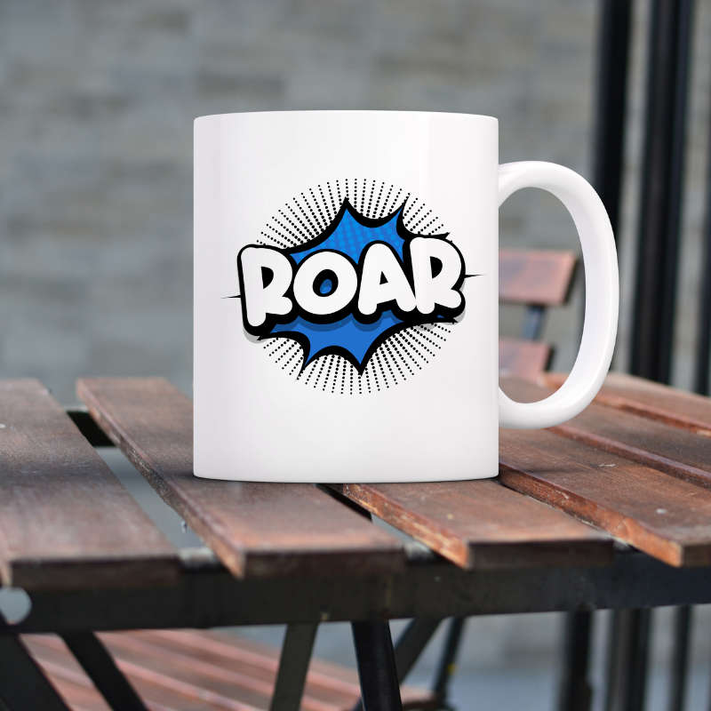 Printed Mug -Roar Printed Mug